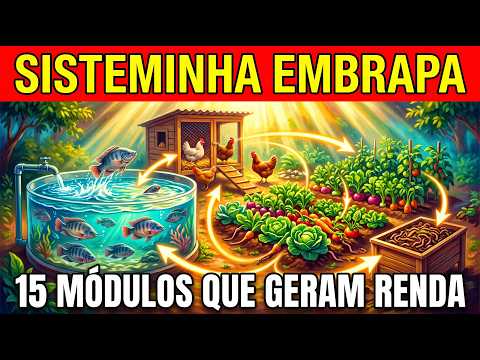 Como MONTAR o Sisteminha EMBRAPA?