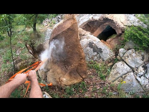 ¡Cuando abrí la tapa de 3 toneladas me sorprendí al encontrar una enorme sala del tesoro!