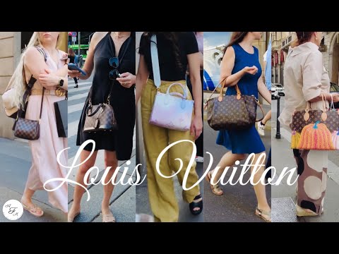 Como estilizar com bolsas Louis Vuitton - Estilo de rua italiano - Moda de rua italiana