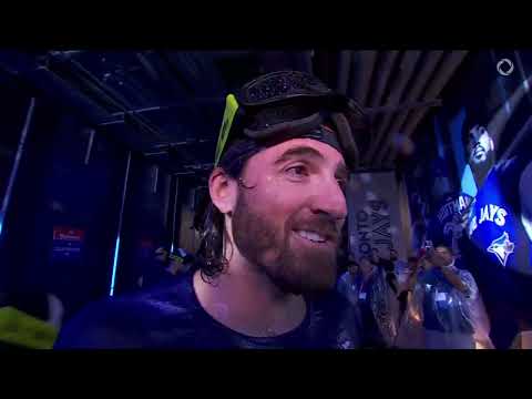 🏆 Blue Jays celebrating AL East Division Championship in the Locker Room 🔥