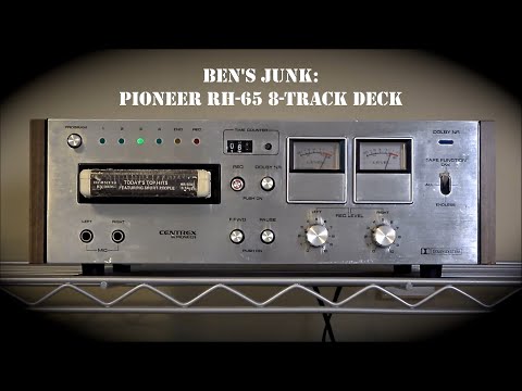 Oddity Archive: Episode 199.5 – Ben’s Junk: Pioneer RH-65 8-Track Deck