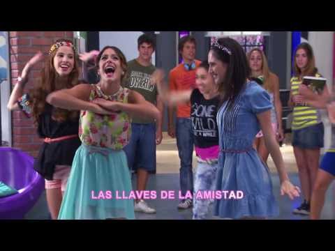 Disney Channel España | Videoclip karaoke Violetta - Código Amistad