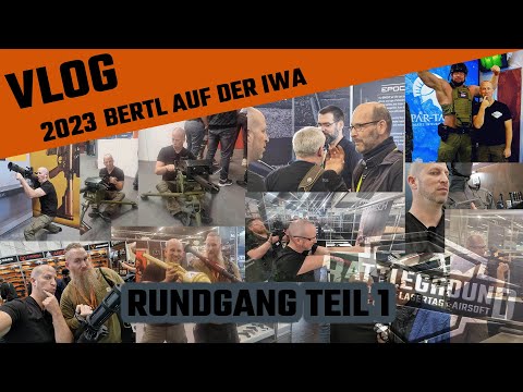 Bertl auf der IWA 2023 der Vlog Rundgang Teil 1