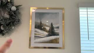 20x24 Gold Picture Frame Set of 2 Review | Wood Poster Frames with Mat for 16x20 & Tempered Glass