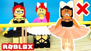 MY FIRST DAY OF ROYAL BALLET SCHOOL!😅EPIC DANCE BATTLE!💗 Royal Ballet Dance Academy | Roblox