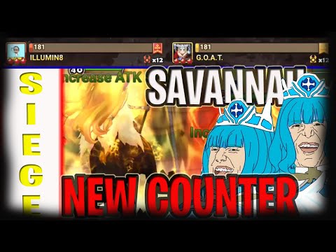 G3 SIEGE BATTLE VS ILLUMIN8  AND GOAT Defense Meta - isengdudegame Summoners War