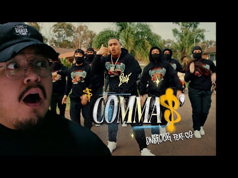 1ST LISTEN REACTION ONEFOUR ft. CG - COMMA'S (Official Music Video)