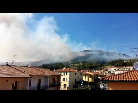 Incendio a montale