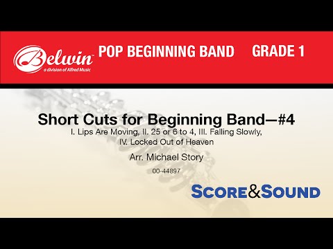 Short Cuts for Beginning Band—#4, arr. Michael Story - Score & Sound