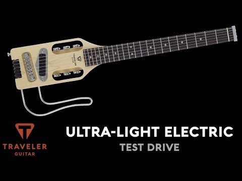 Ultra-Light Electric Travel Guitar w/ Gig Bag