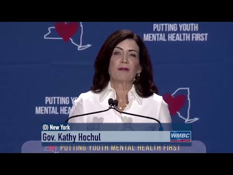 NY Governor Kathy Hochul Addressing Mental Health Challenges Of Youth
