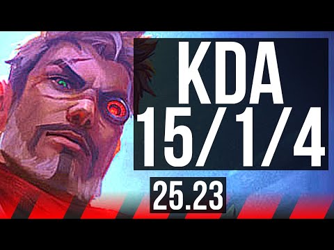 JAYCE vs OLAF (TOP) | 15/1/4 | KR Master | 25.23