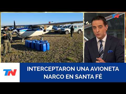 SANTA FÉ: Interceptaron una avioneta con cocaína