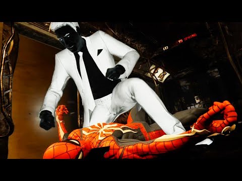 The Epic Fight of Spiderman and Mister Negative on the Train - Marvel's Spiderman - ps4 pro HD