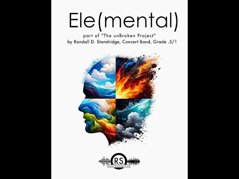 Ele(mental) - Randall Standridge, Concert Band (Grade .5-1), Preview (MIDI Recording)