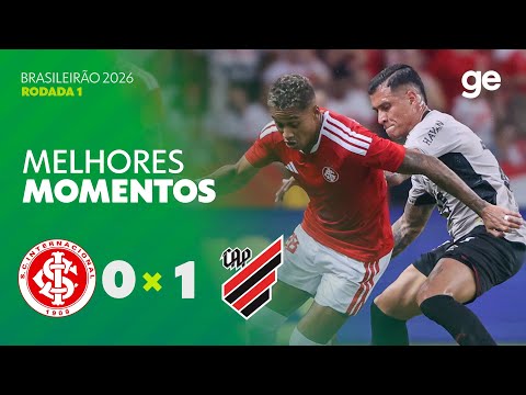 Gols e lances de Internacional x Athletico Paranaense