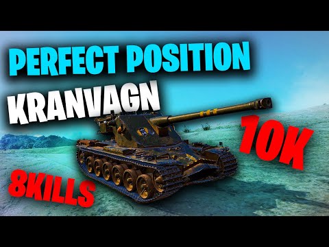 World of Tanks / Kranvagn / 10K / 8 kills