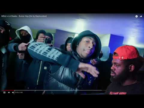 BAD BUNDYY REACTS : MDot x La Staxkz - Bunny Hop (Official Music Video)