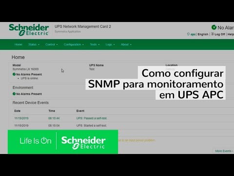 UPS | Como configurar SNMP para monitoramento
