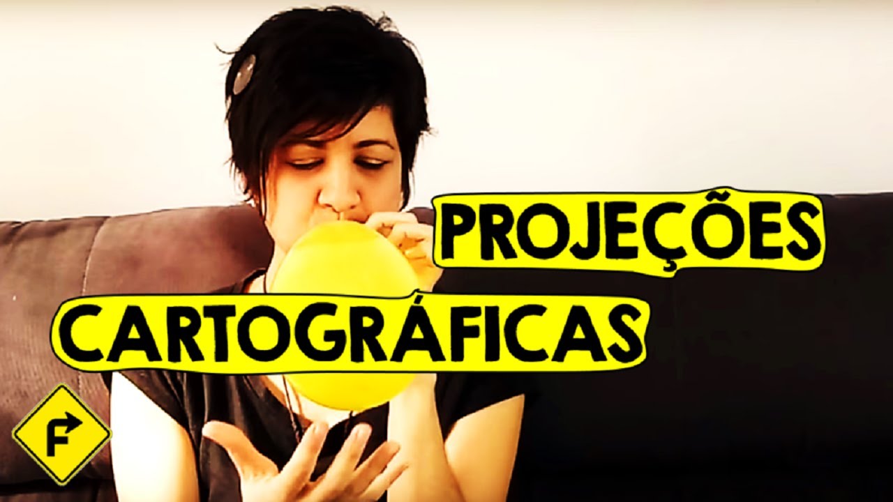 Projeções Cartográficas e o balão que deu a vida por essa aula. (Aula 12)