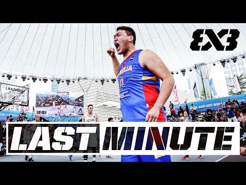 TISSOT Last Minute! – Mongolei vs. Litauen | FIBA ​​3x3 U23 Weltmeisterschaft 2019