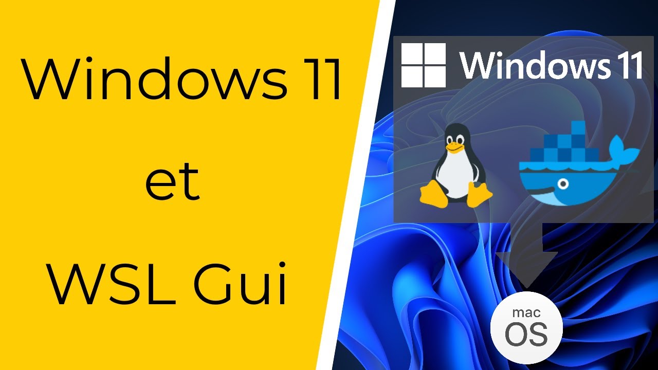 Windows 11 et WSL gui ⫸ macOS