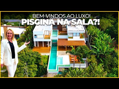 Casa Contemporânea com Vista Permanente, Piscina com Raia e Projeto Autoral em Alphaville
