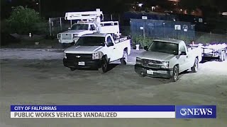 Vandals slash tires on Falfurrias city vehicles