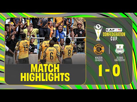 🎞️ Match Highlights:Kaizer Chiefs claims a 1-0 win against ZESCO United FC.#TotalEnergiesCAFCC