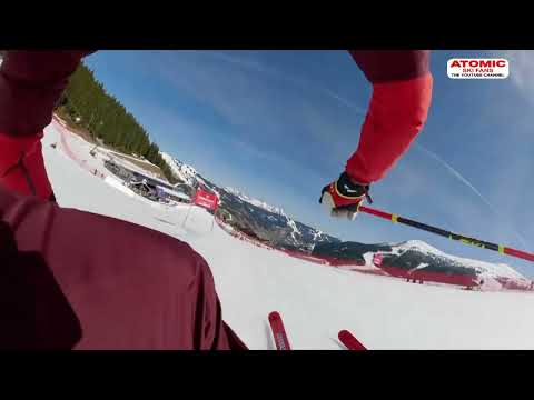 AUDI FIS Ski World Cup finals - Saalbach men SG - camera racer Joachim Puchner #weareskiing @atomic