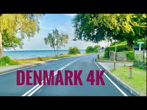 Driving In Denmark | Vedbæk Strand | 4K UHD 60fps