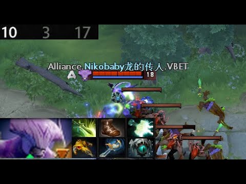 Nikobaby - Faceless Void | Alliance vs Thunder Predator  (game 1) BO2 | The International 2021
