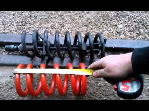 TUTO Montage de combiné fileté coilover TA Tecknique pour w210 OU 208 classe E mercedes