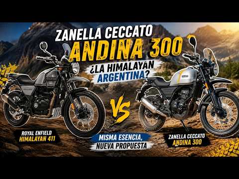 Thumbnail for ¿Vil copia de la RE Himalayan 411? | Probamos la Zanella Ceccato Andina 300 (Hanway G30 ) - 4K Video by Zanella