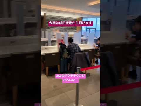 Salón JAL Sakura en el aeropuerto de Narita.