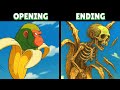All Brainrot Animals OPENING Vs ENDING Brainrot ANIME