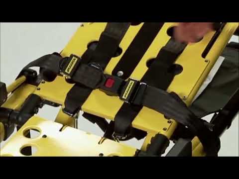 restrain techniques for the stryker stretcher