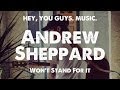 Andrew Sheppard - Won't Stand For It