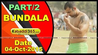 (1) Bundala (Jalandhar) Kabaddi Tournament 4 Oct 2015