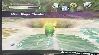 The Deku King thought the monkey had kidnapped the Deku Princess until he learned the truth. #zelda