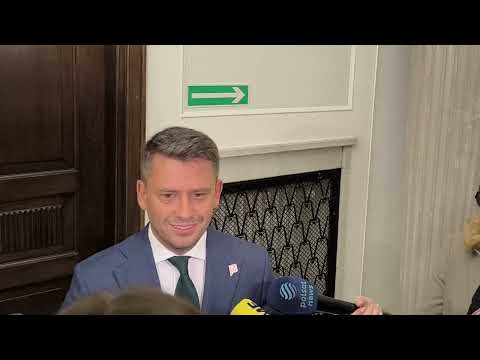 Paweł Śliz - commentary on the situation in the committee. Statement for the media in the Sejm