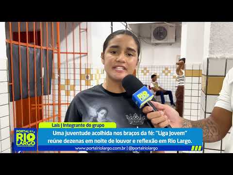 Liga Jovem emociona juventude católica de Rio Largo com noite de louvor e reflexão