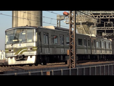 [4K] Seoul Transportation Corporation (Seoul Metro) Linha 7 Carro primário da série 7000 (GEC Alstom GTO-VVVF), carro secundário da série 7000, série 6000, série SR000 Chegada/partida/coleção de cenas de corrida + vídeo de passeio (som de corrida)