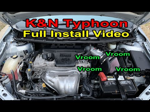 K&N Typhoon Installation for 2011-2016 Scion tC's