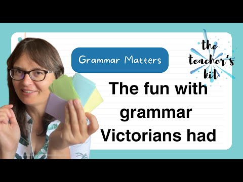 A #Victorian #grammar game to be played in the #EFL classroom