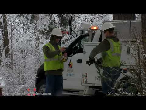 Winter Storm Damage and Snow Scenes, Rice Lake, WI - 12/14/2022