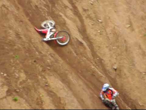 Trials Bike big hill climb fail @ Flappits