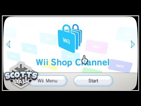 Browsing the Wii Shop Channel