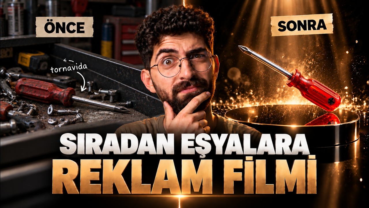 EVDE NE BULDUYSAM REKLAM YAPTIM!