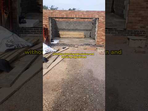 How to build an outbuilding without planning and building regulations?